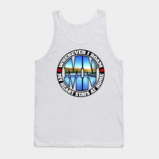 Heart Stays Home - Minnesota Tank Top